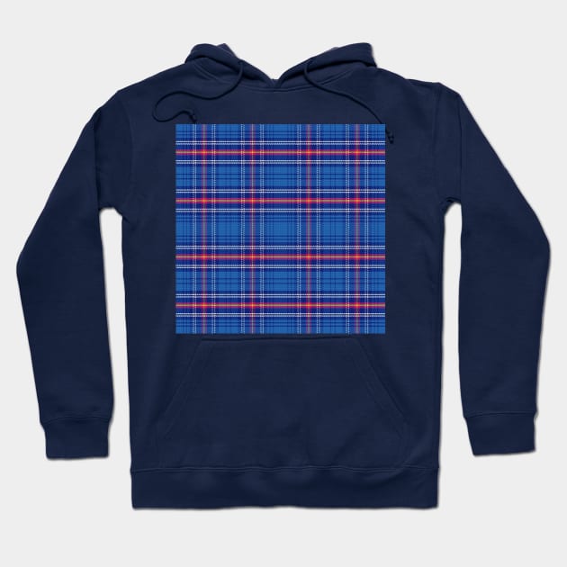 pattern Scottish tartan Army Hoodie by kavalenkava